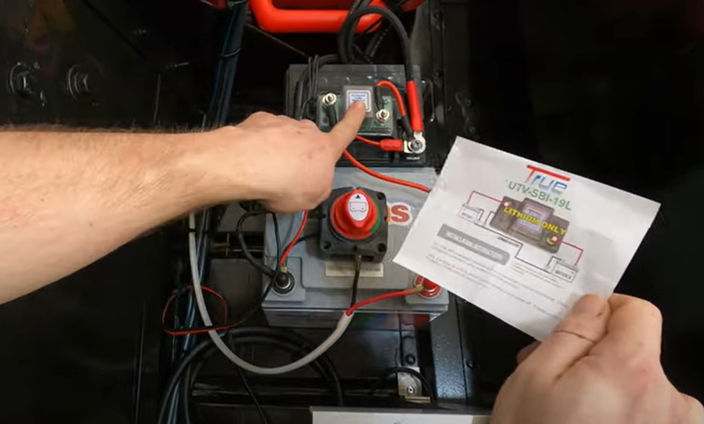 lithium dual battery kit installation